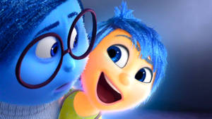 Sadness Inside Out Close-up Wallpaper