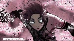 Sae Itoshi Intense Action Scene Wallpaper