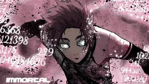 Sae Itoshi Intense Action Scene Wallpaper