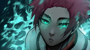 Sae Itoshi Intense Gaze Wallpaper