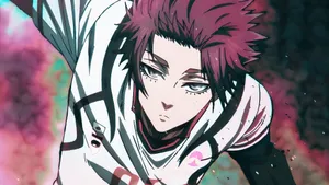 Sae Itoshi Intense Soccer Moment Wallpaper