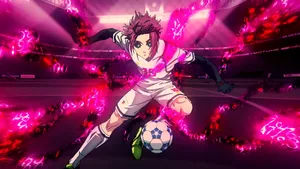 Sae Itoshi Soccer Power Wallpaper