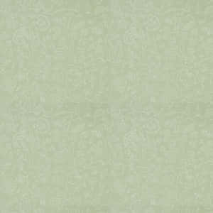 Sage Aesthetic Floral Swirl Pattern Wallpaper