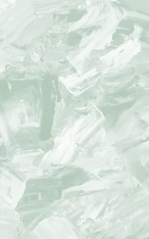Sage Aesthetic White Paint Strokes Wallpaper