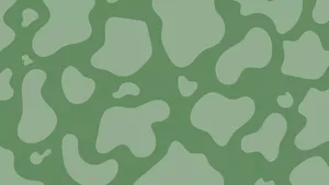 Sage Green Camouflage Pattern Wallpaper