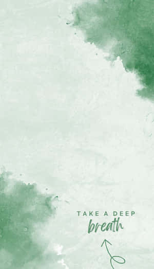 Sage Green Inspirational Phone Wallpaper Wallpaper