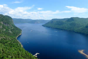 Saguenay_ Fjord_ Summer_ View Wallpaper