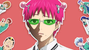 Saiki Kusuo Anime Character Wallpaper