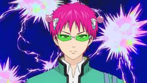 Saiki Kusuo Anime Character Wallpaper