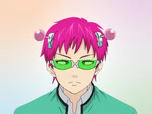 Saiki Kusuo Anime Character Wallpaper