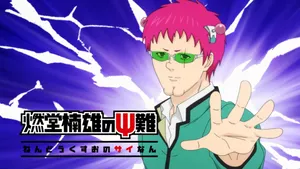 Saiki Kusuo Ready To Tap Into His Psychic Powers Wallpaper