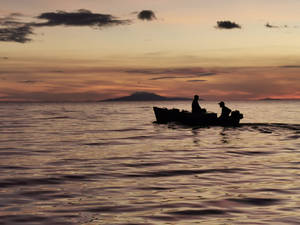 Sailing Boat In Nicaragua Ocean Wallpaper