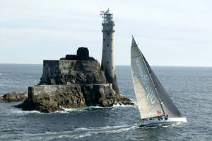 Sailing In Fastnet Rock Wallpaper