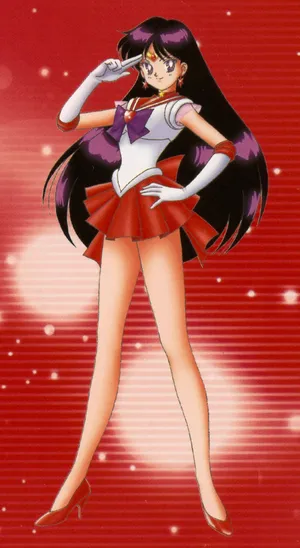 Sailor Mars – Guardian Of Passionate Love Wallpaper