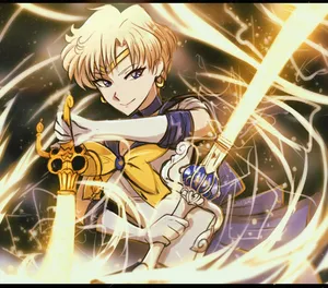 Sailor Uranus On Her Holy Mission Wallpaper