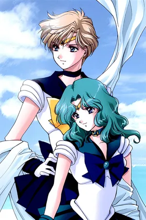 Sailor Uranus, Preparing For Battle Wallpaper