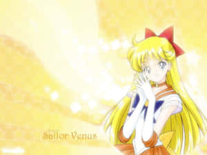 Sailor Venus, Defender Of Love And Beauty Wallpaper