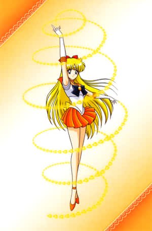 Sailor Venus, Guardian Of Love And Beauty Wallpaper