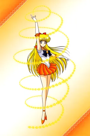Sailor Venus, Guardian Of Love And Beauty Wallpaper