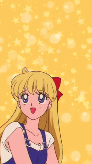 Sailor Venus Shines In All Her Finery Wallpaper