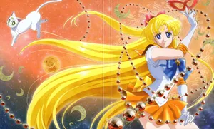 Sailor Venus Stands Ready To Protect!