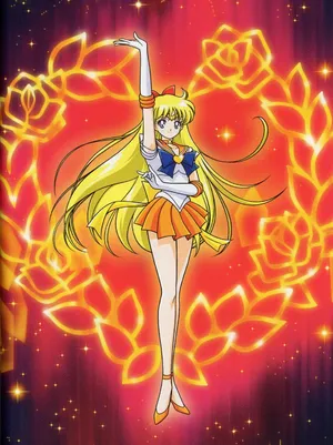 Sailor Venus, The Leader Of The Sailor Senshi Wallpaper