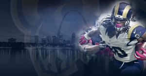 Saint Louis Rams Football Player Action Wallpaper