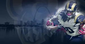 Saint Louis Rams Football Player Action Wallpaper