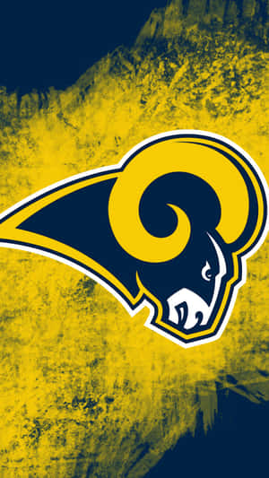 Saint Louis Rams Logo Yellow Background Wallpaper