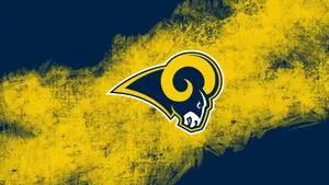 Saint Louis Rams Logo Yellow Background Wallpaper