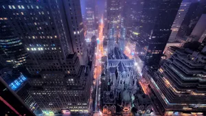 Saint Patrick's Cathedral In Nyc Wallpaper