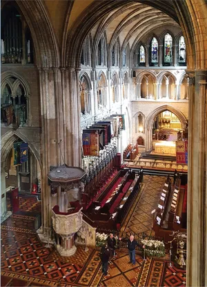 Saint Patrick's Cathedral Interiors Wallpaper