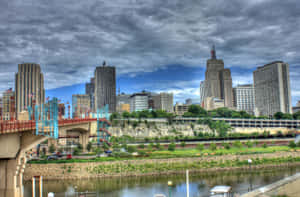 Saint Paul Minnesota Skyline Wallpaper