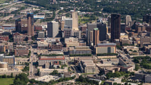 Saint Paul Minnesota Skyline Aerial Wallpaper