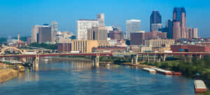 Saint Paul Minnesota Skyline Wallpaper