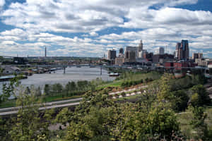 Saint Paul Minnesota Skyline Wallpaper