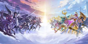 Saint Seiya Hades Epic Battle Wallpaper