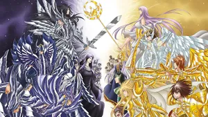 Saint Seiya Hades Epic Battle Wallpaper