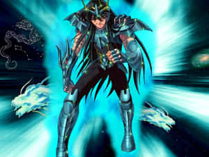 Saint Seiya's Dragon Shiryu - Power And Bravery Embodied Wallpaper