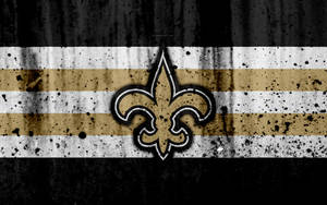 Saints Logo On A Flag Wallpaper