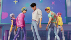 Saja Boys Animated Group Wallpaper