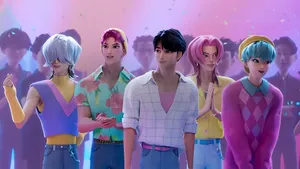 Saja Boys Animated Group Wallpaper