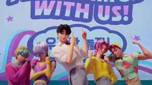 Saja Boys Animated Group Wallpaper