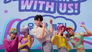 Saja Boys Animated Group Wallpaper