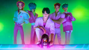 Saja Boys Animated Group Wallpaper