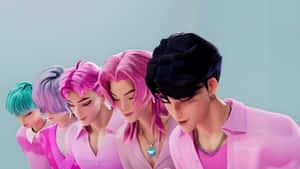 Saja Boys Colorful Style Wallpaper