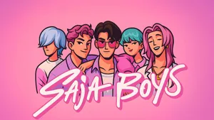 Saja Boys Group Art Wallpaper