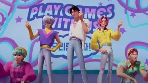 Saja Boys Play Games Wallpaper