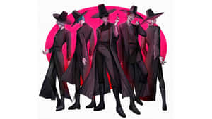 Saja Boys Stylish Group Pose Wallpaper