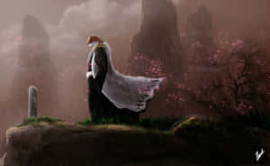 Sajin Komamura Ready To Take On Whatever Comes His Way. Wallpaper